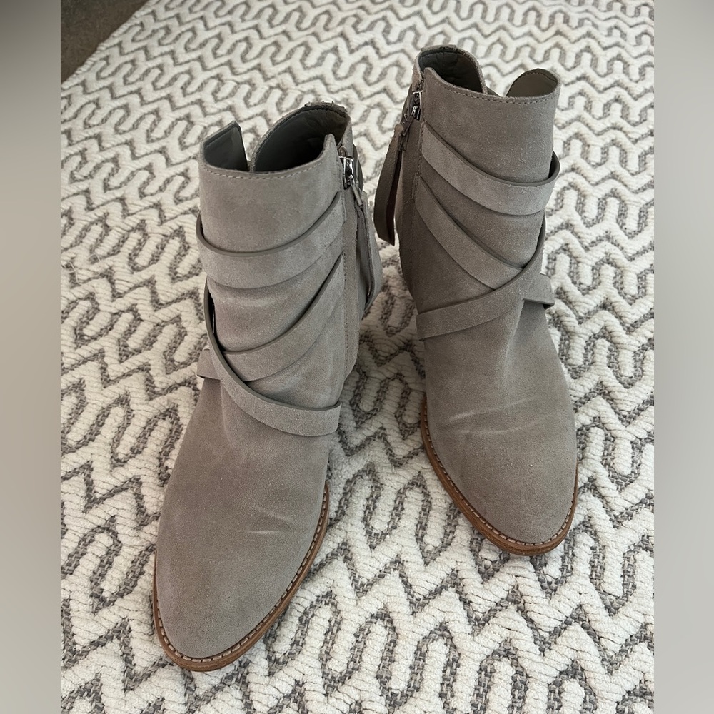 Sam Edelman Heeled Merton Booties Suede